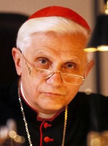 Cardinal Ratzinger (later Pope Benedict XVI)
